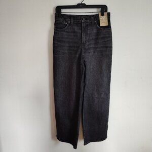 Ladies SZ 28 Madewell Vintage Robles Wide-Leg Crop Jean